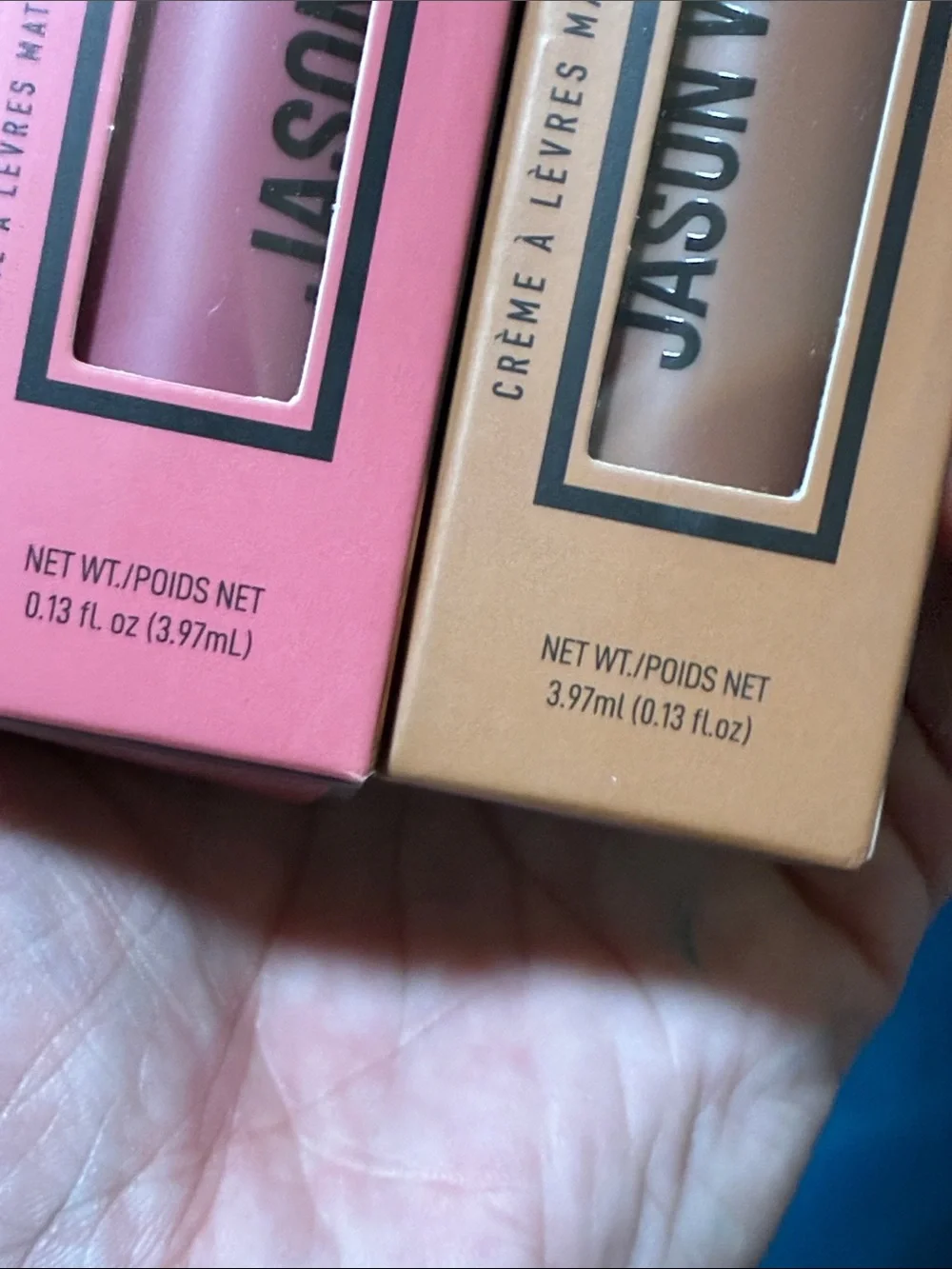 Jason Wu Honey Fluff Matte Lip Cream Duo — 13 Mauve Pink & 09 Nudist